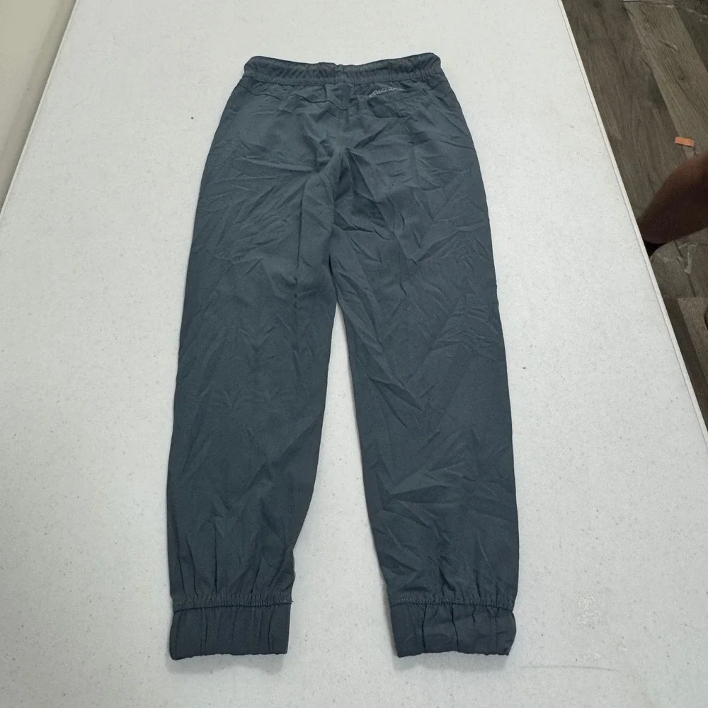 Eddie Bauer Kids Dark Gray Elastic Waist Jogger Pants Size 6 Outdoor Athletic
